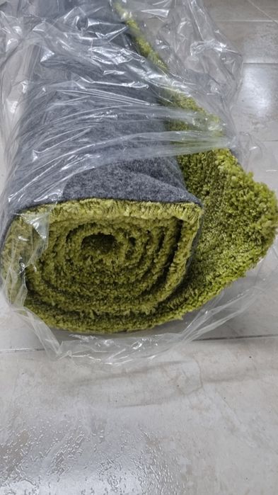 Tapete verde 230x160 em excelente estado