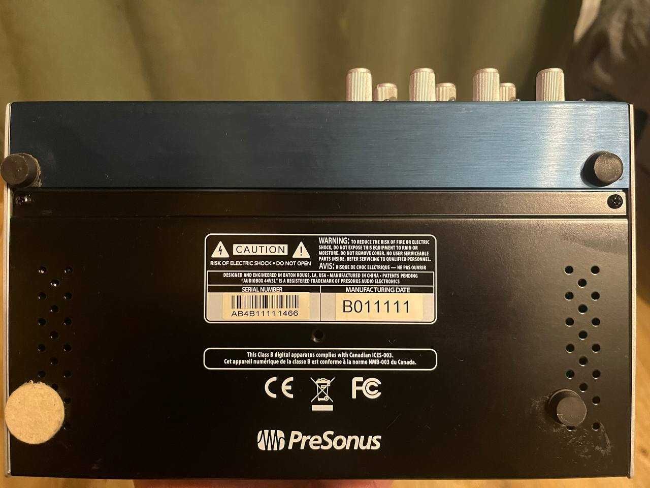 PreSonus AudioBox 44 VSL