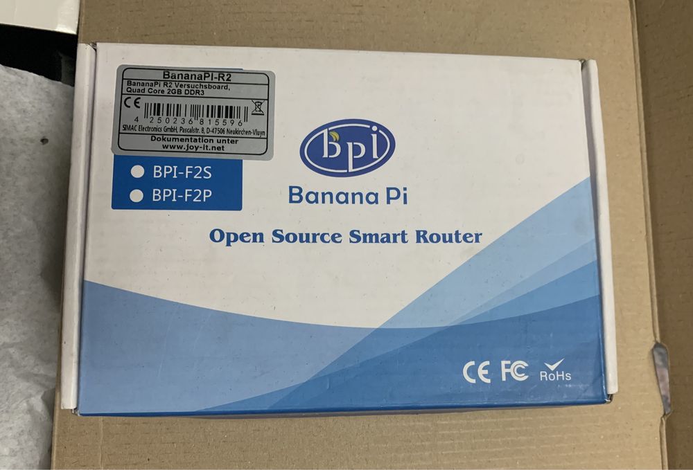 Banana Pi R2 NAS openwrt Quad Core 2GB RAM + 8GB eMMC [nie raspberry]