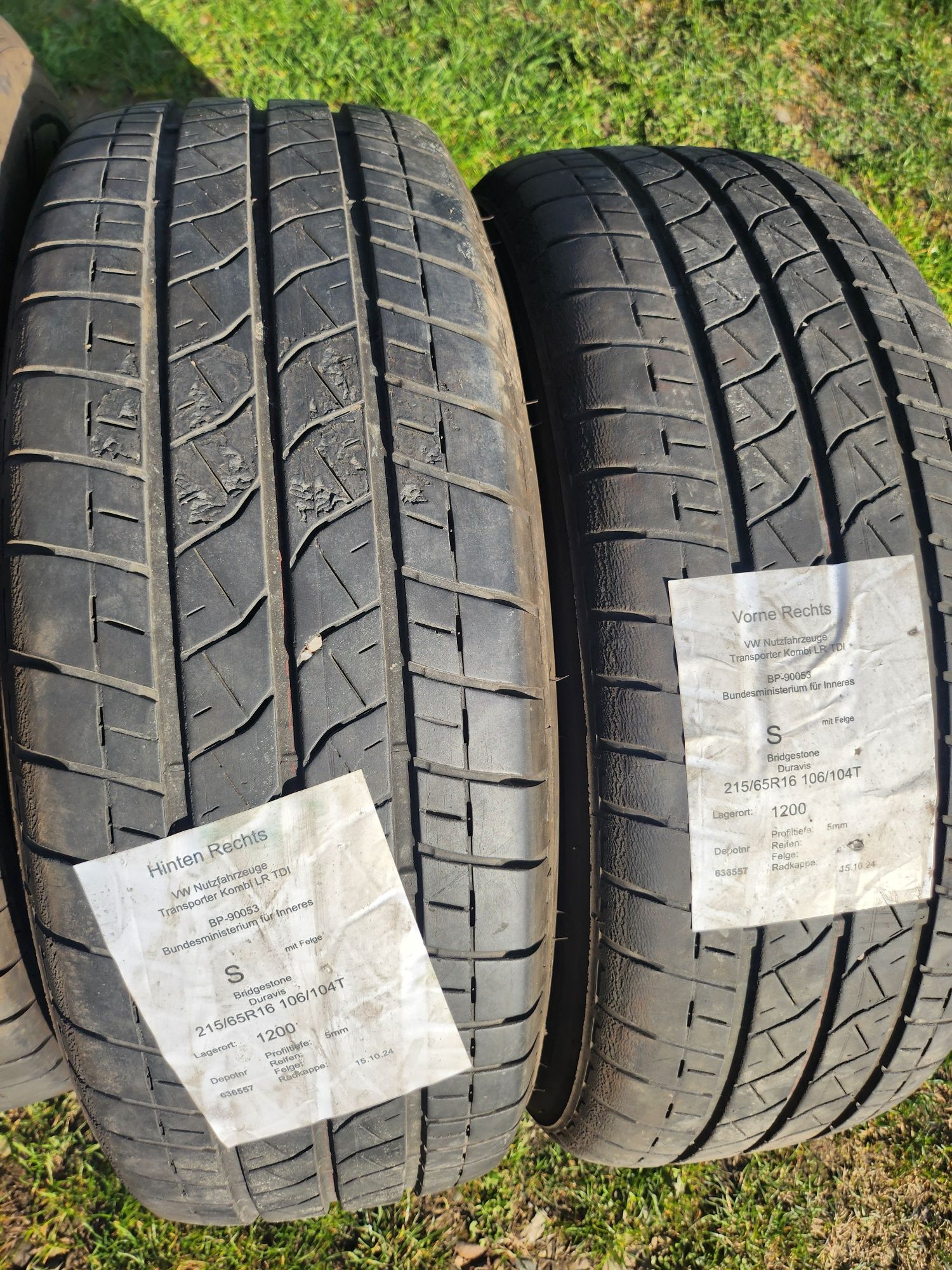 Колеса Фольцваген T6.1 215/65R16C, диски з резиною VW Т6 Т5 t5 t6