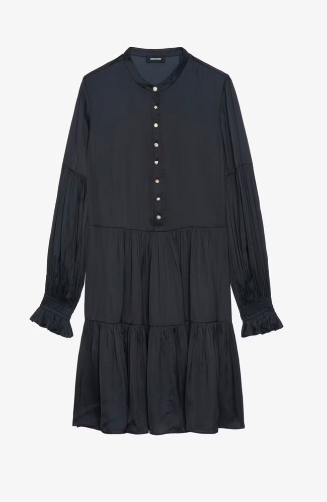Платье сукня черное кароткое Zadig & Voltaire