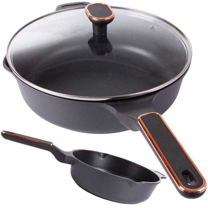 HIT Rondel 4,2L - Indukcja z Pokrywką - Aluminium - Non-Stick