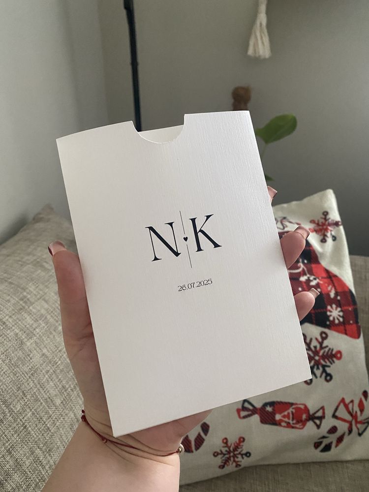 Koperty zaproszenia ślubne personalizowane