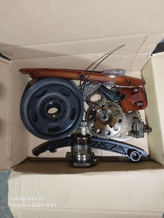 Wałki opel astra g miska pokrywa obudowa 1.4 benzyna