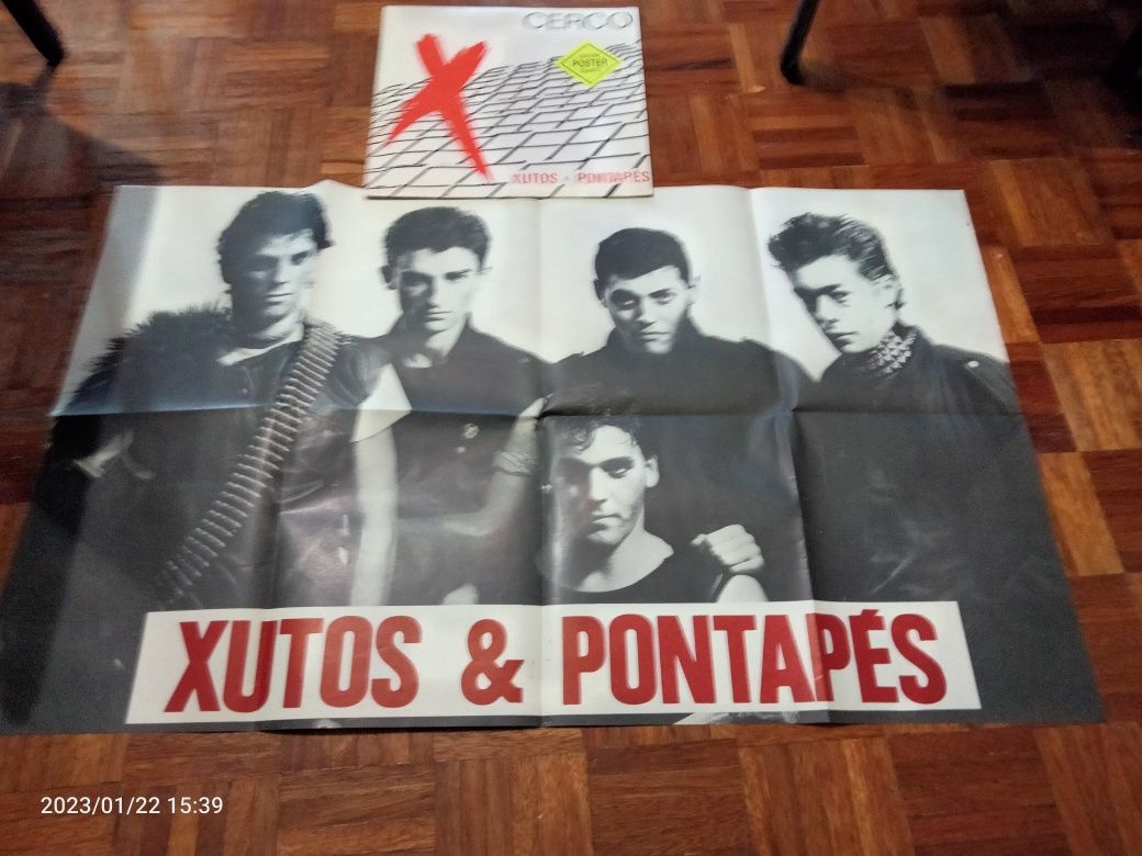 Xutos -Vinil Cerco+Poster original