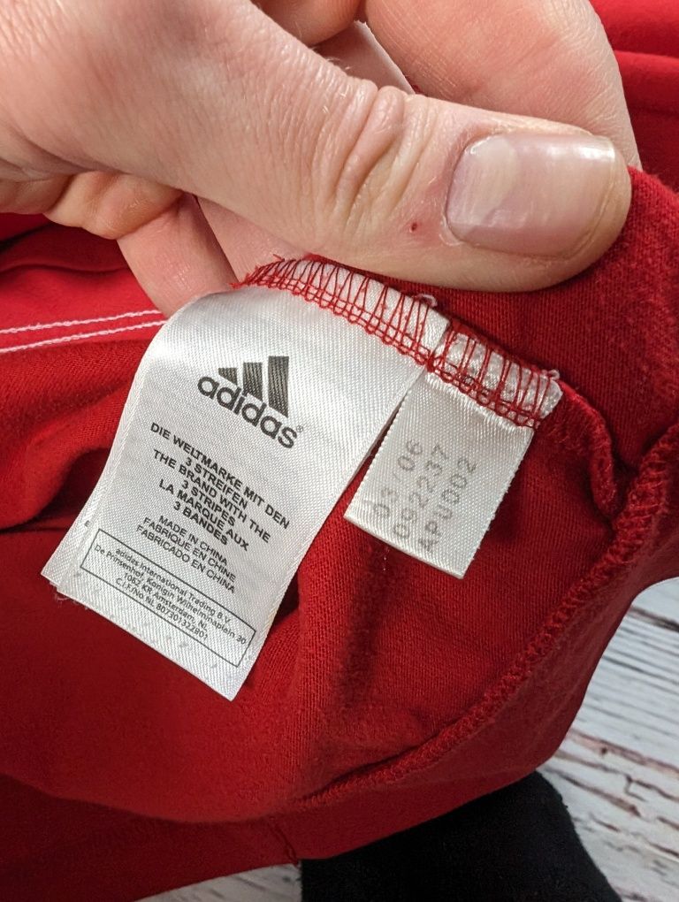 Czerwona koszulka Adidas vintage y2k fc Bayern Monachium munchen