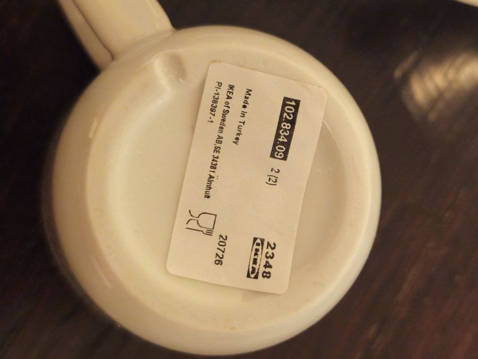 Zestaw 12 filiżanek do kawy IKEA