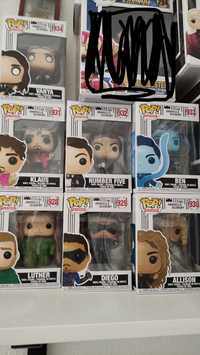 7 Funko pops Umbrella Academy