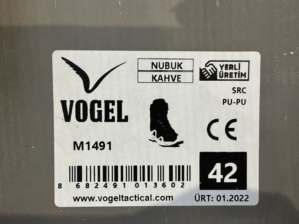 Vogel берці Тактичне взуття