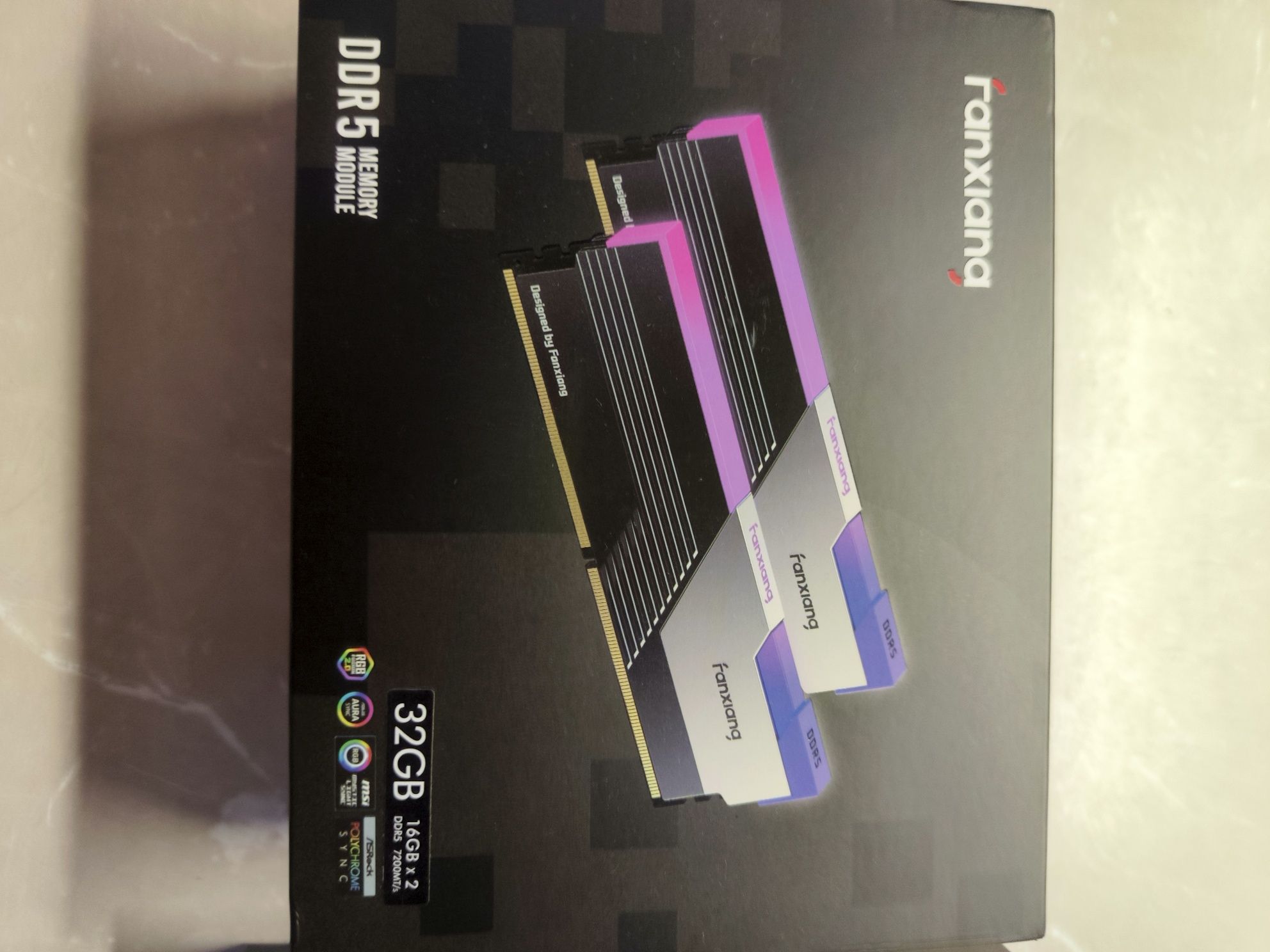 Fanxiang 32GB (2x16GB) DDR5 7200 MHz CL34 UD51 RGB