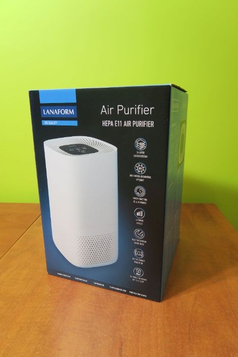 Oczyszczacz powietrza LANAFORM AIR PURIFIER UV, nowy, 50% ceny
