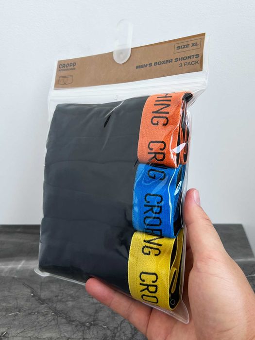 Боксери чоловічі Cropp чорні нові, розміри S, M, L, XL