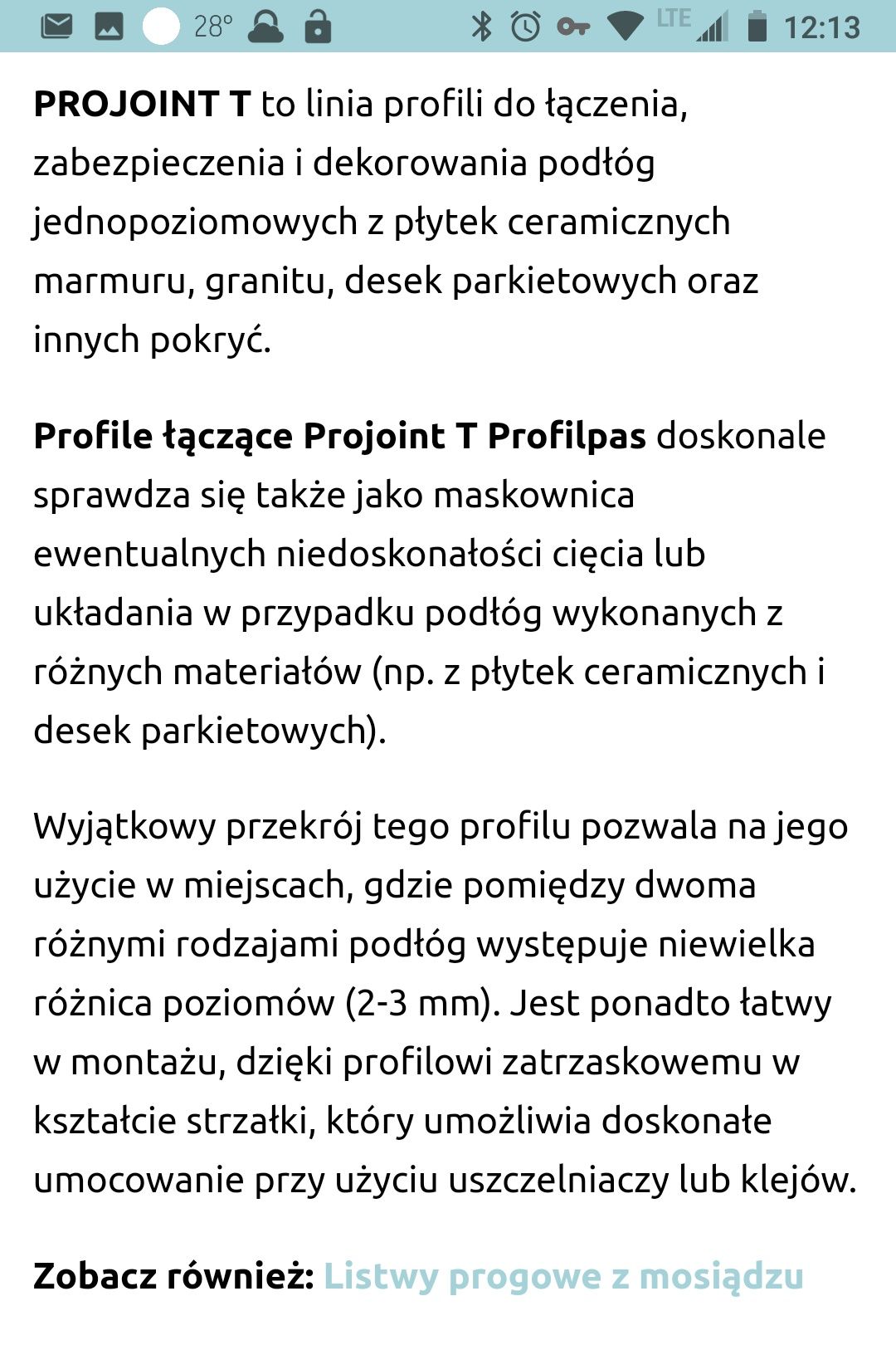 Listwy miedziane progowe