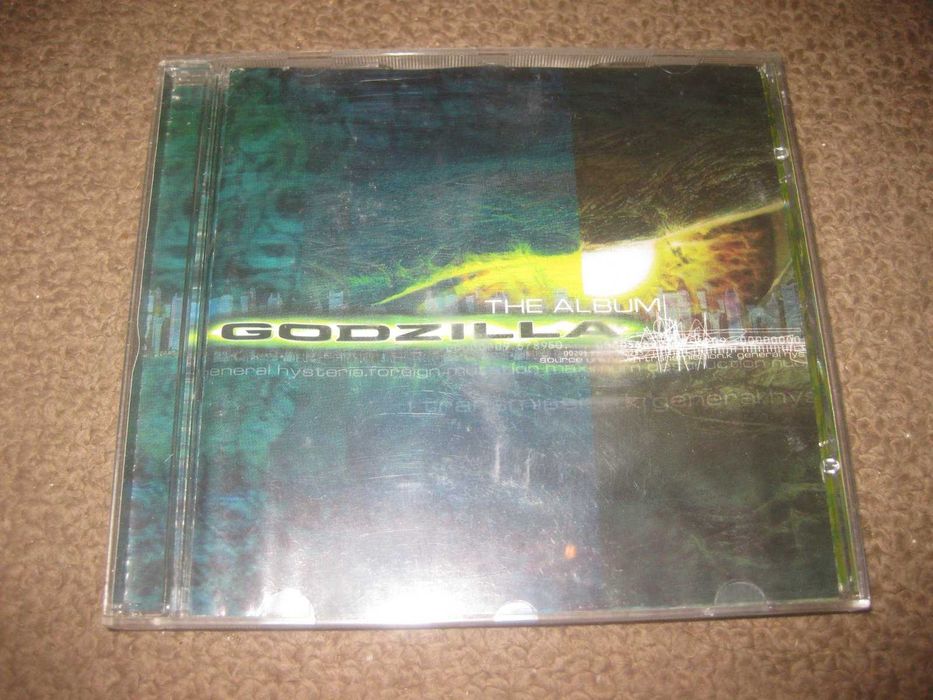 CD da Banda Sonora (OST) do filme "Godzilla"
