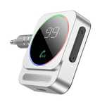 Borofone Odbiornik dźwięku Bluetooth AUX BC52 True Way srebrny