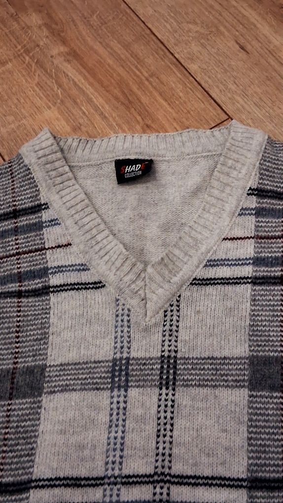 Sweter męski taki wzór jak z prl