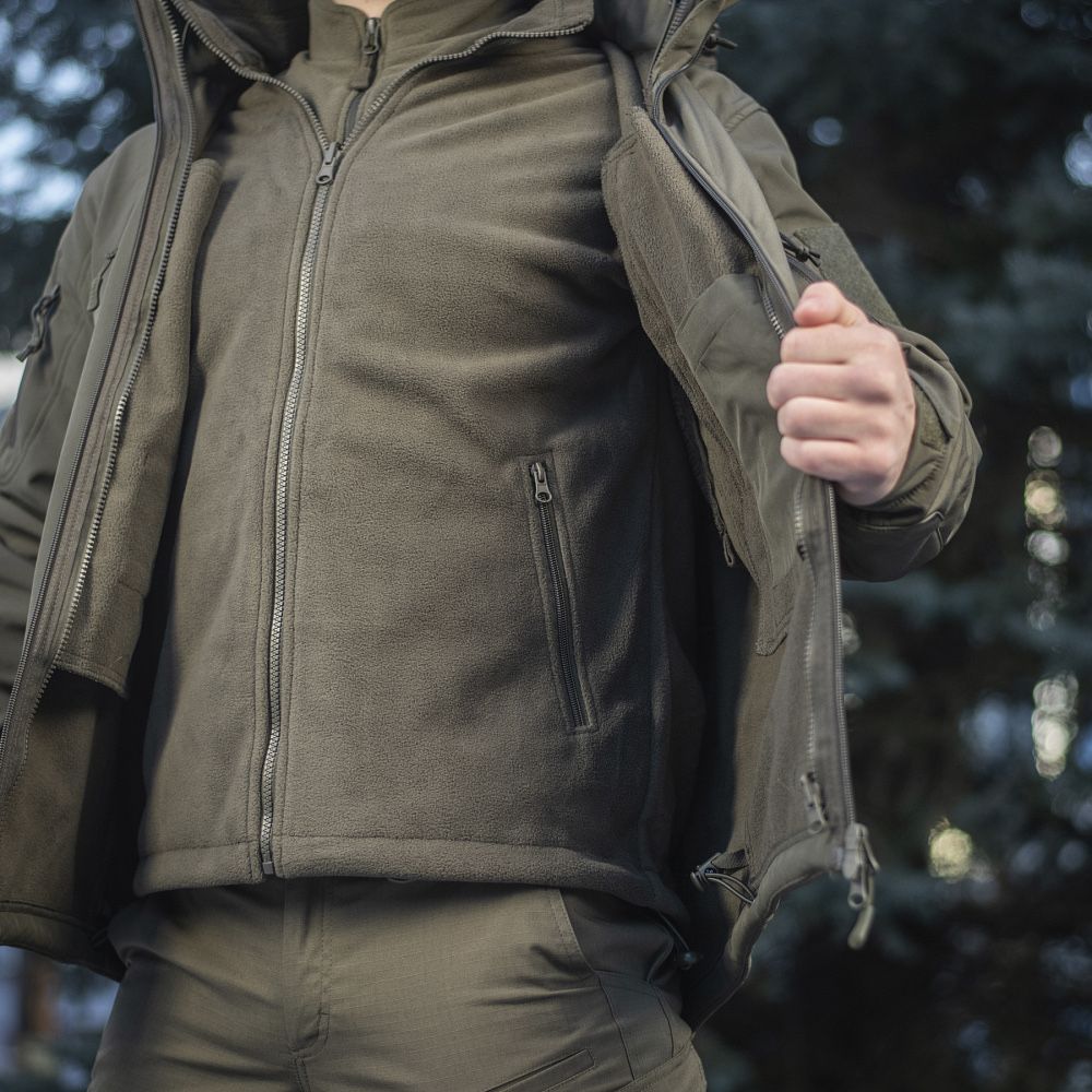 M-Tac куртка Soft Shell з флісовою  підстібкою Olive (Багато розмірів)