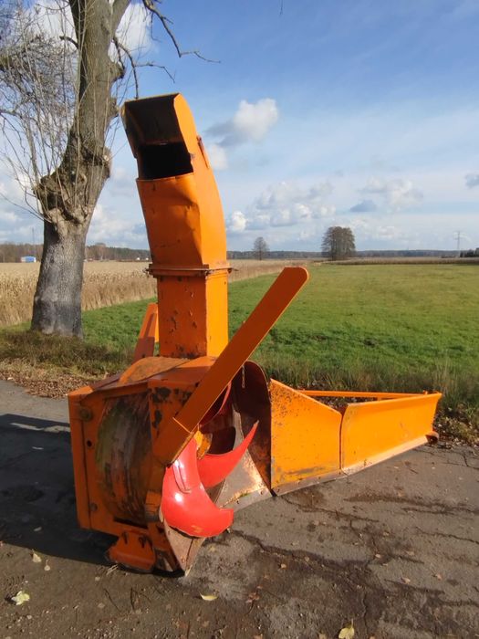 Wirnikowy pług do śniegu do Unimoga lub ciągnika Beilhack