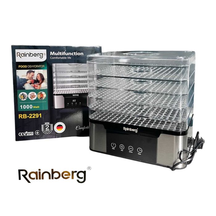 Электрическая сушилка для овощей и фруктов Rainberg RB-2295 1000W
