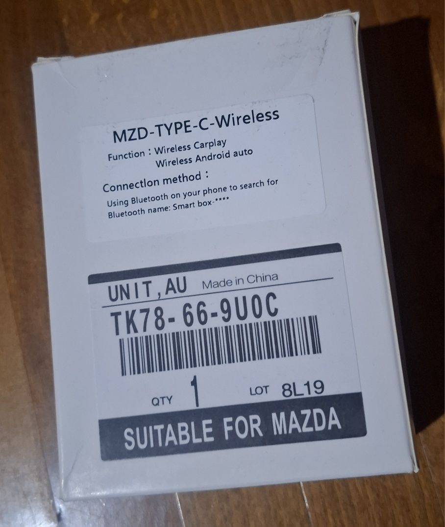 Безпровідний модуль carplay та android auto mazda cx-5