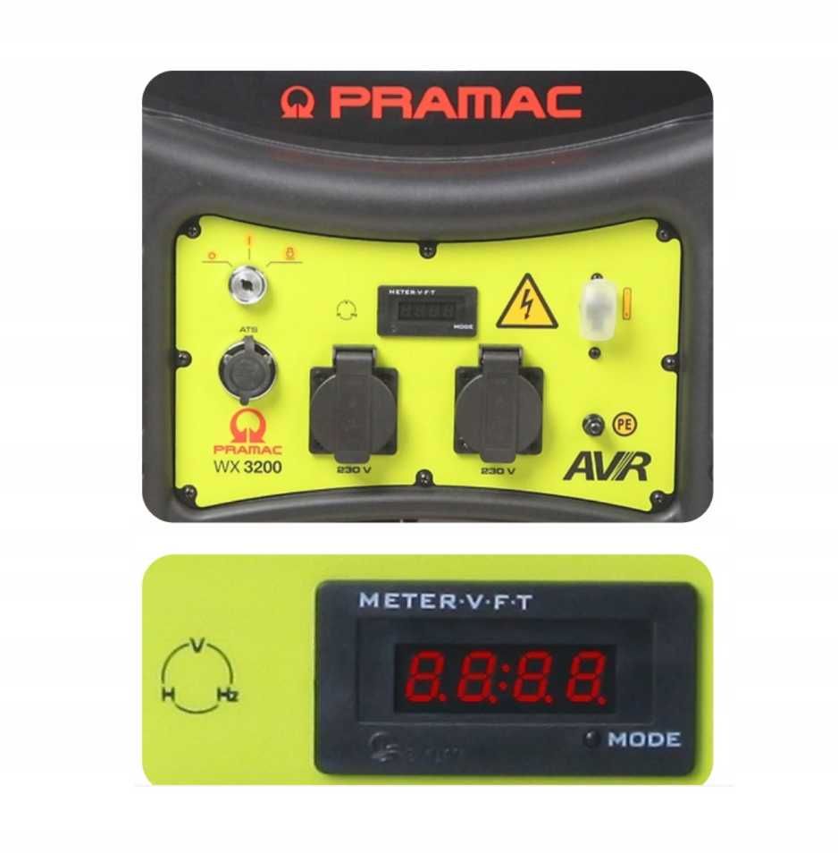 Agregat prądotwórczy WX 3200 Pramac, jednofazowy, elektryczny rozruch