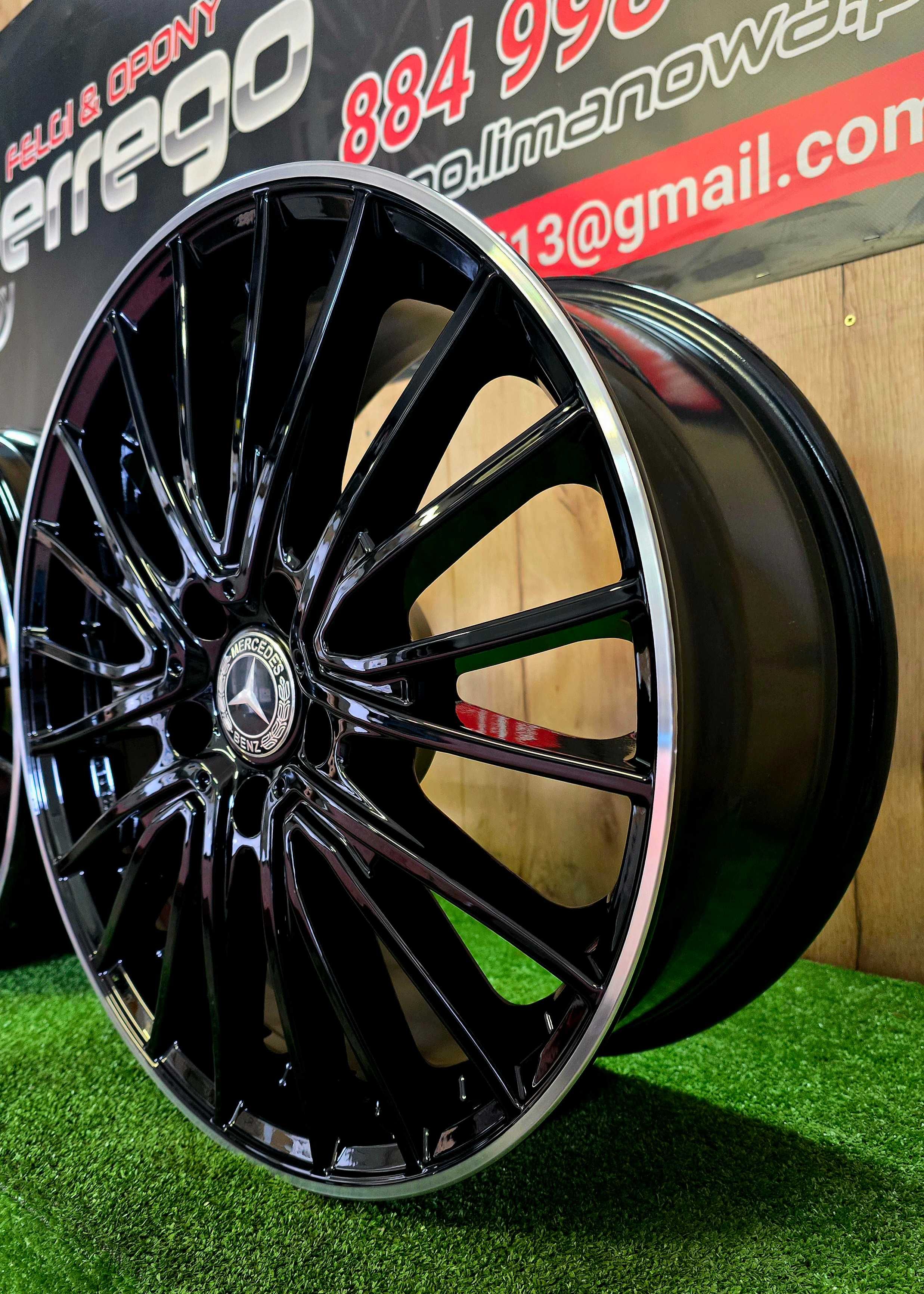 NOWE ALUFELGI MERCEDES 18x5x112-Cla Gla Glc Klasa ACEGLK ET 33,5 i 40