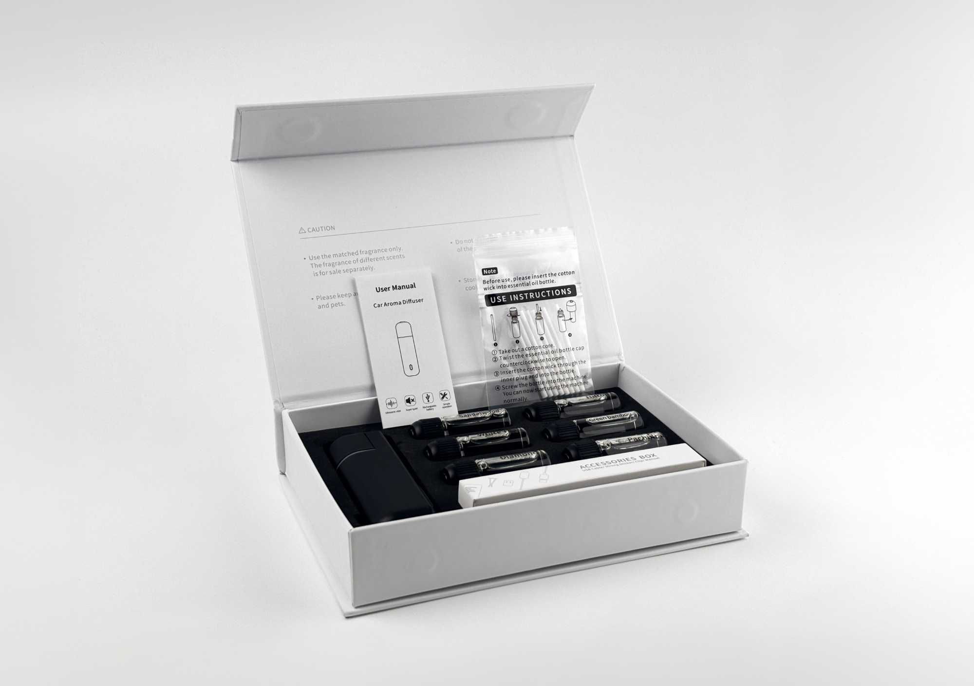 Преміум ароматизатор для авто ULTRASONIC – 6 унікальних ароматів