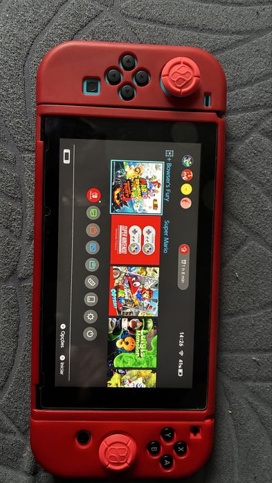 Consola Nintendo switch v2 como nova