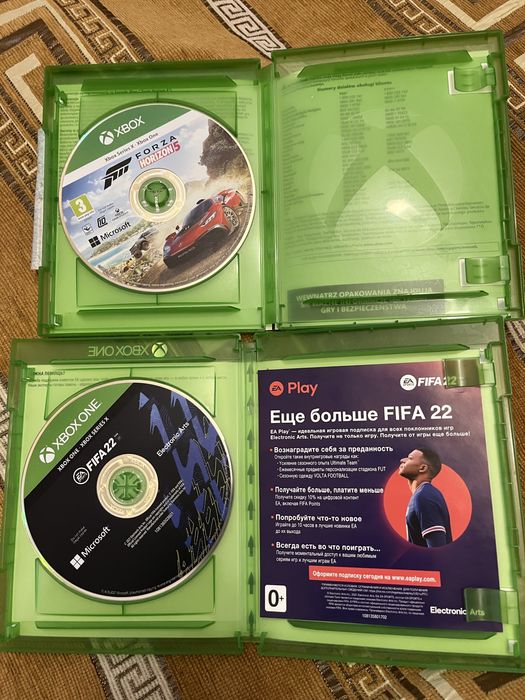 Forza horizon 5, FIFA 2022 Xbox one