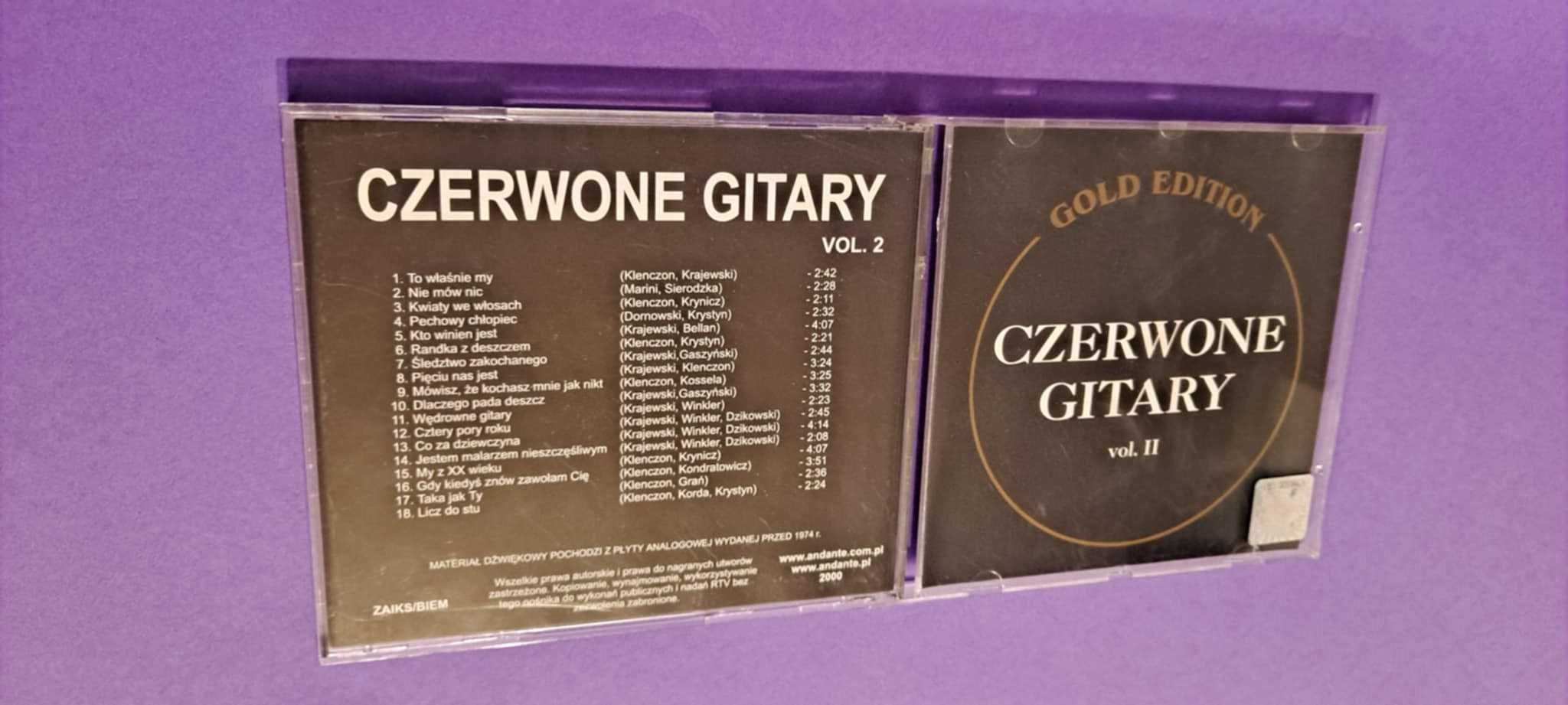Czerwone Gitary Vol.2 CD 1999 Gold Edition WILK RECORD