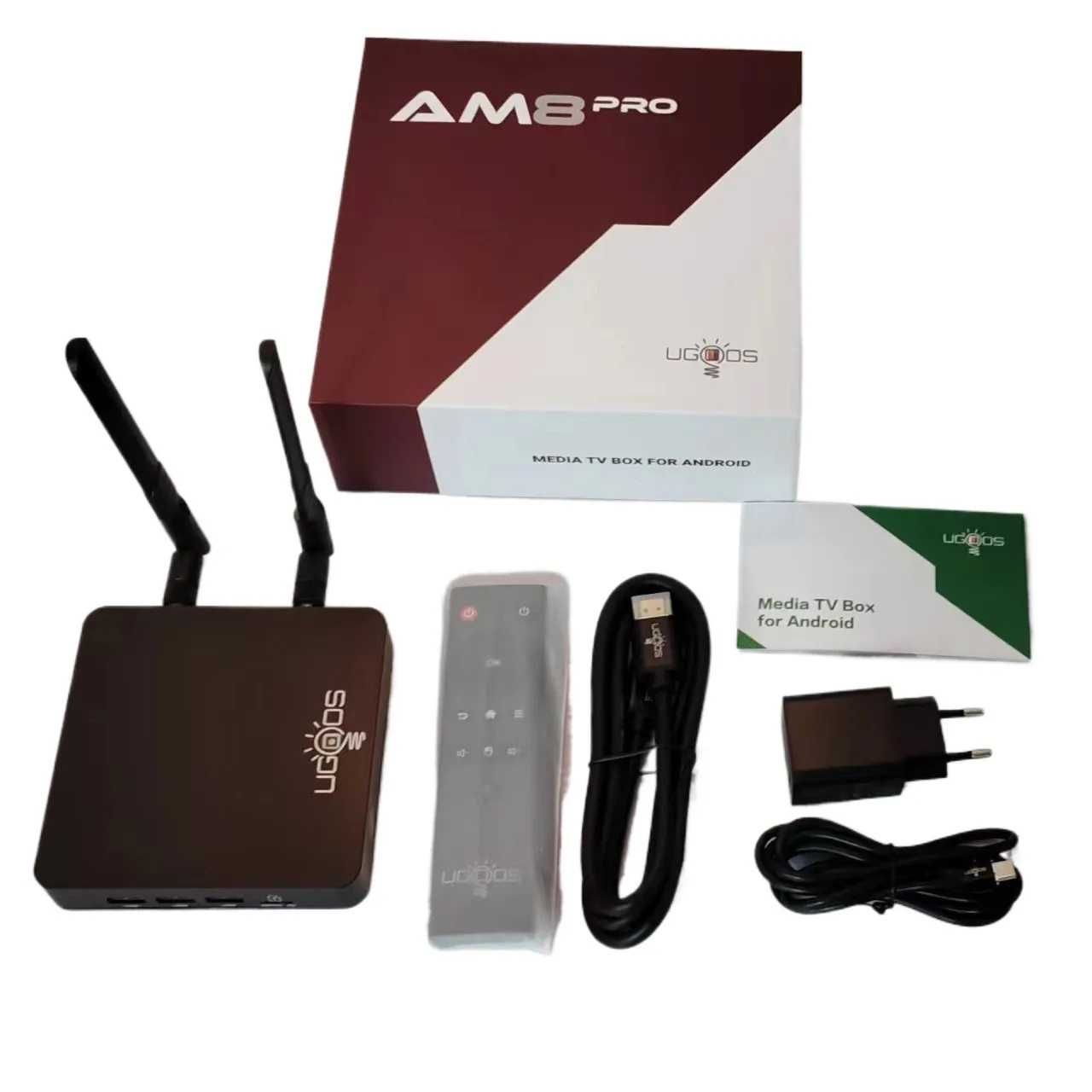TV Box Ugoos AM8 PRO 8/64 Amlogic S928X WIFI 6 Android 11  приставка
