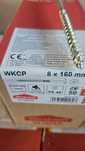 Wkręty ciesielskie 8x160 torx łeb talerzowy 50szt inne rodzaje gwoździ
