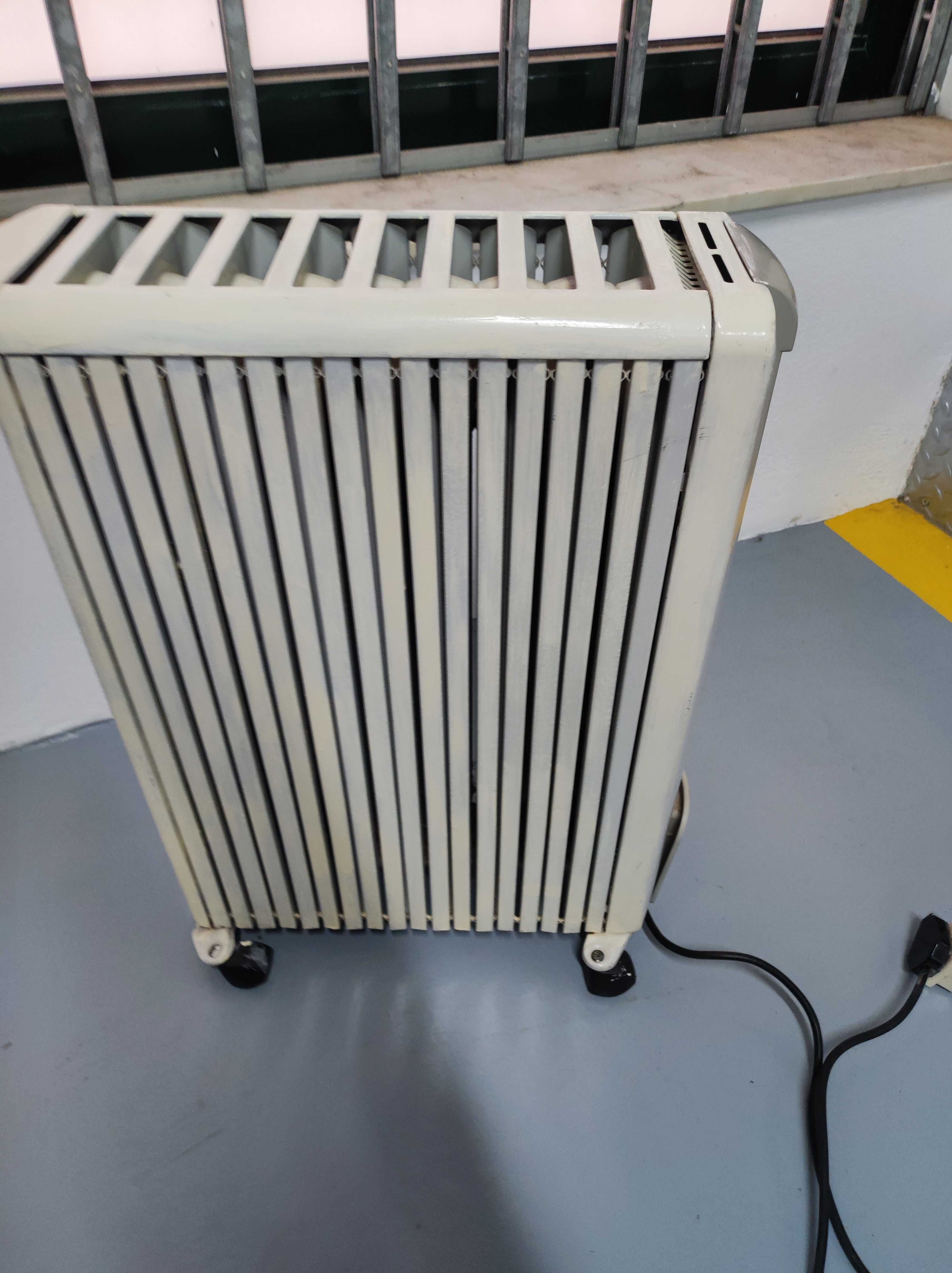 Aquecedor a óleo e eletrico
