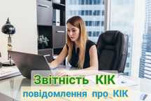 Бухгалтер. Здати ЗВІТИ КІК. Іноземна компанія. ЗЕД.