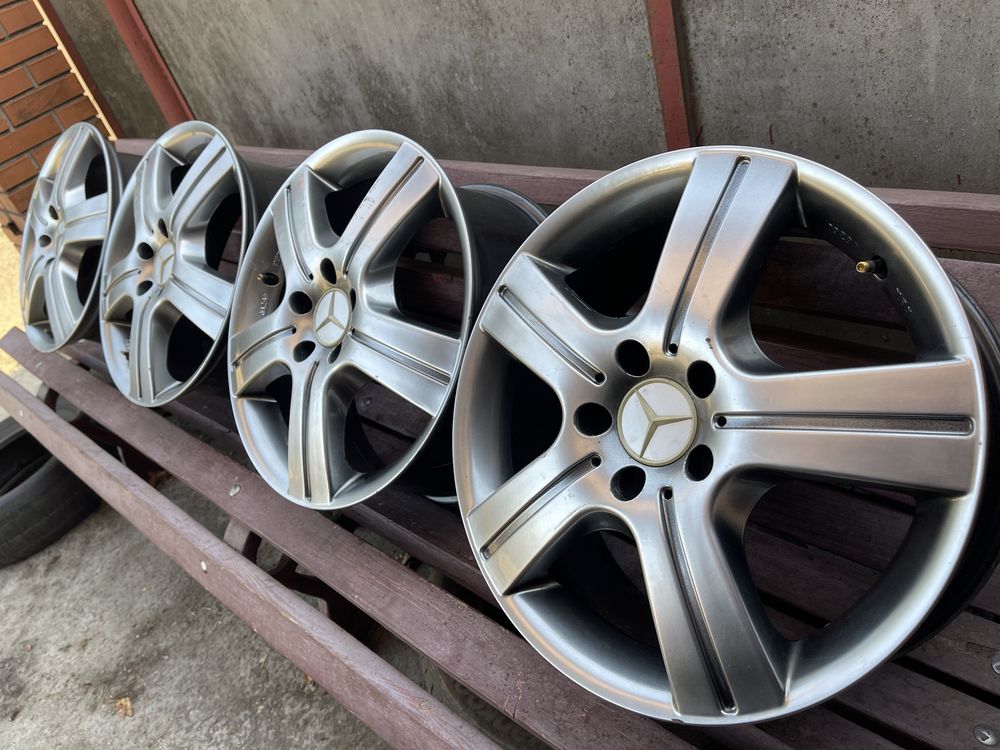 Литі диски r17 5/112 7,5j et56 mercedes ml gl мерседес мл гл