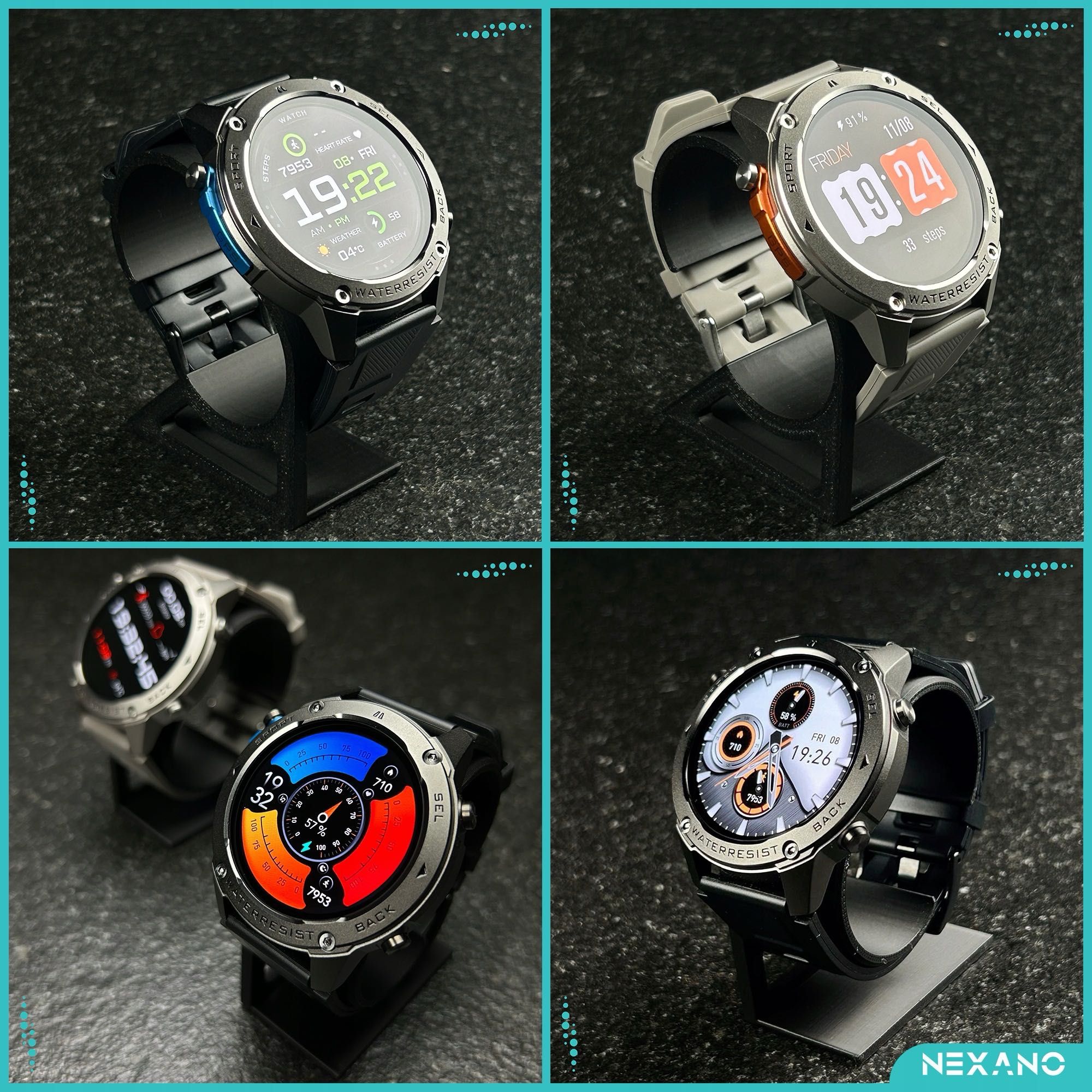 SmartWatch Męski Wodoodporny PL. NOWY OKAZJA