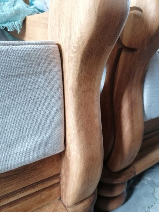 Meble ogrodowe, drewniane, zestaw, na taras, na patio