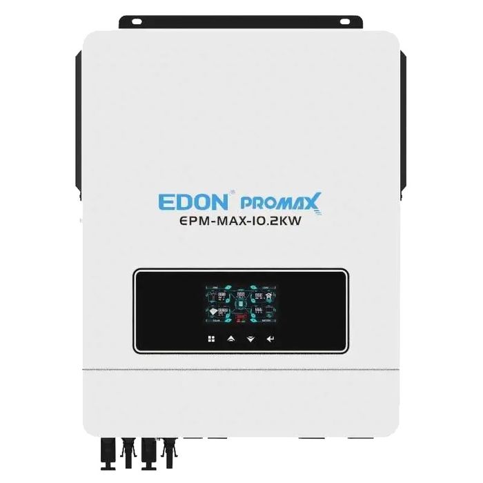 Edon 6.2 proMax, гібридний інвертор, 48в, 24в, Lifepo4