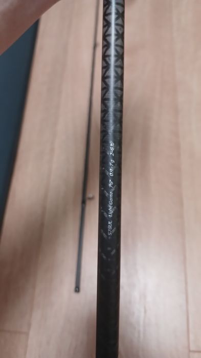 Cпінінговe вудлище Azura '24 Safina Light Game S76UL 2.29м 0.9-7г