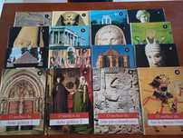Coleção de livros de arte ilustrados