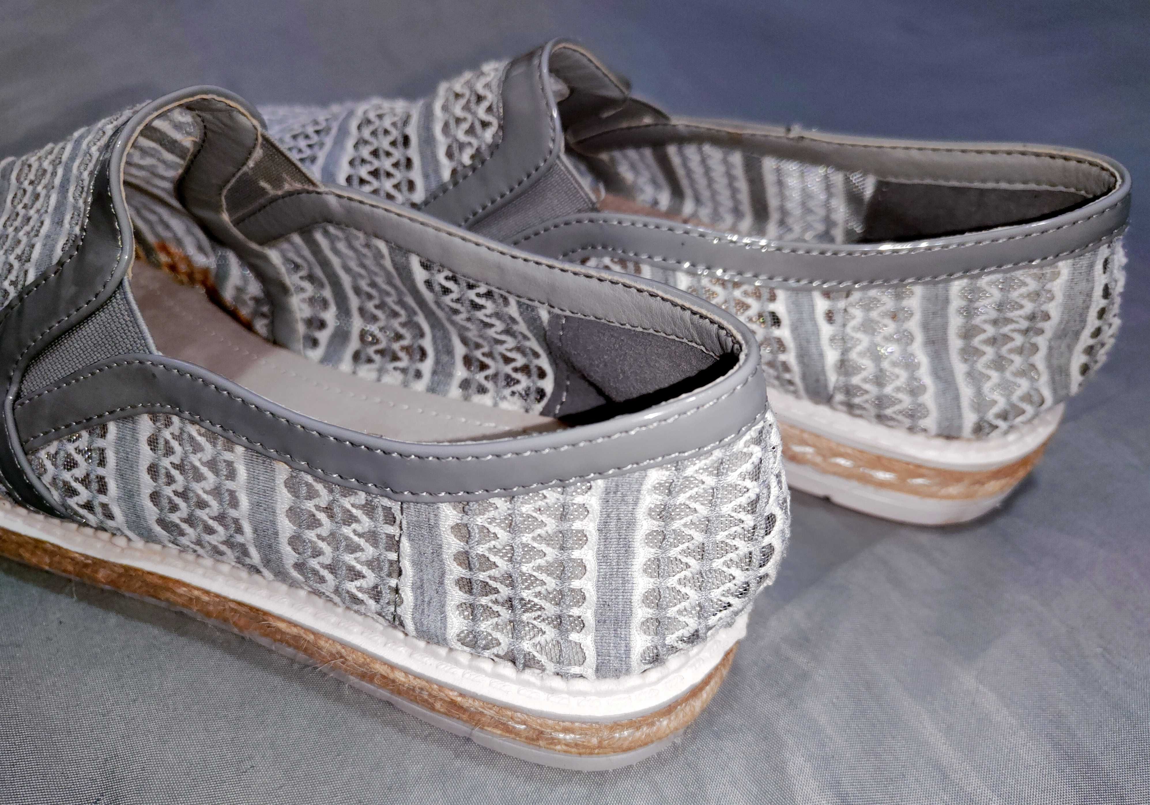 VICES espadryle letnie wygodne siateczka roz 40
