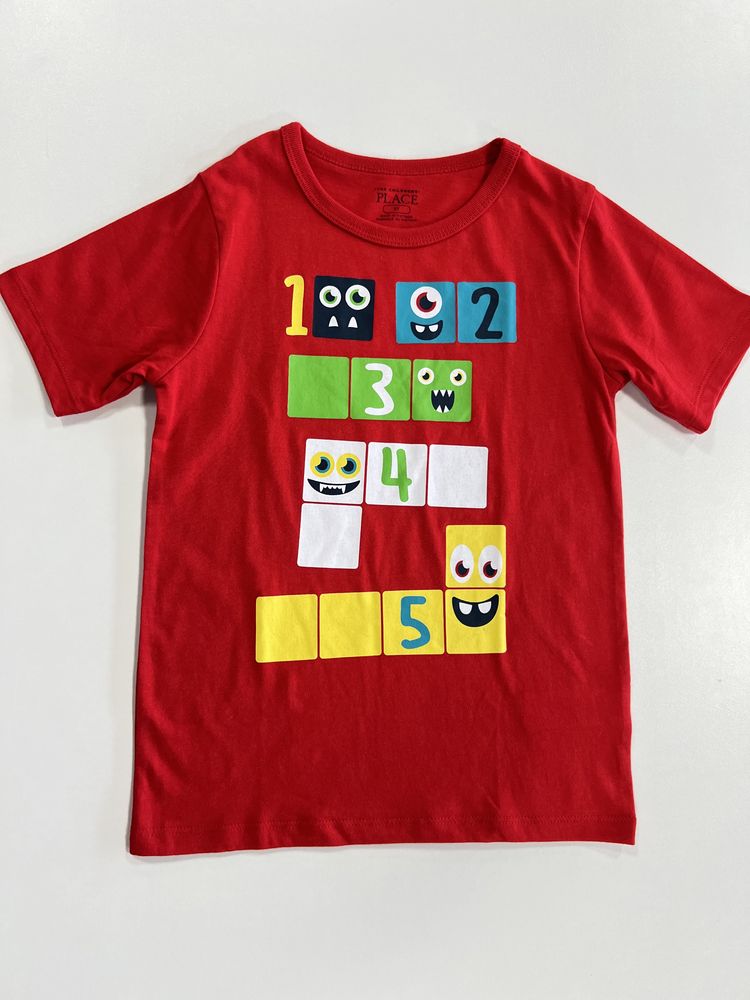 Place t-shirt dziecięcy cyferki r.5l
