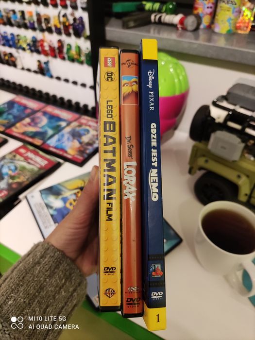 Filmy DVD Video Lorax, Batman, Gdzie jest Nemo