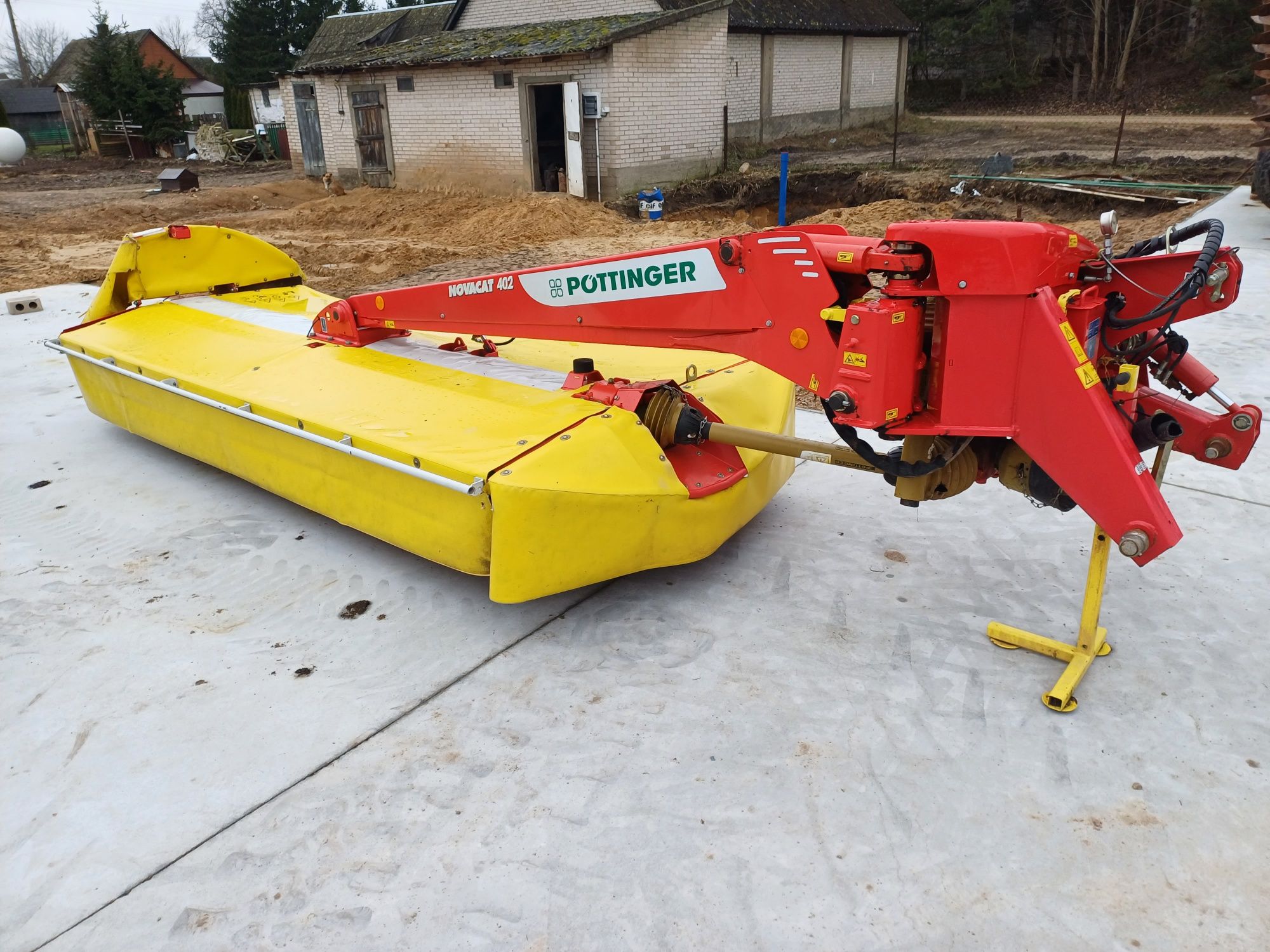 Kosiarka dyskową pottinger novacat 402 z 2014r