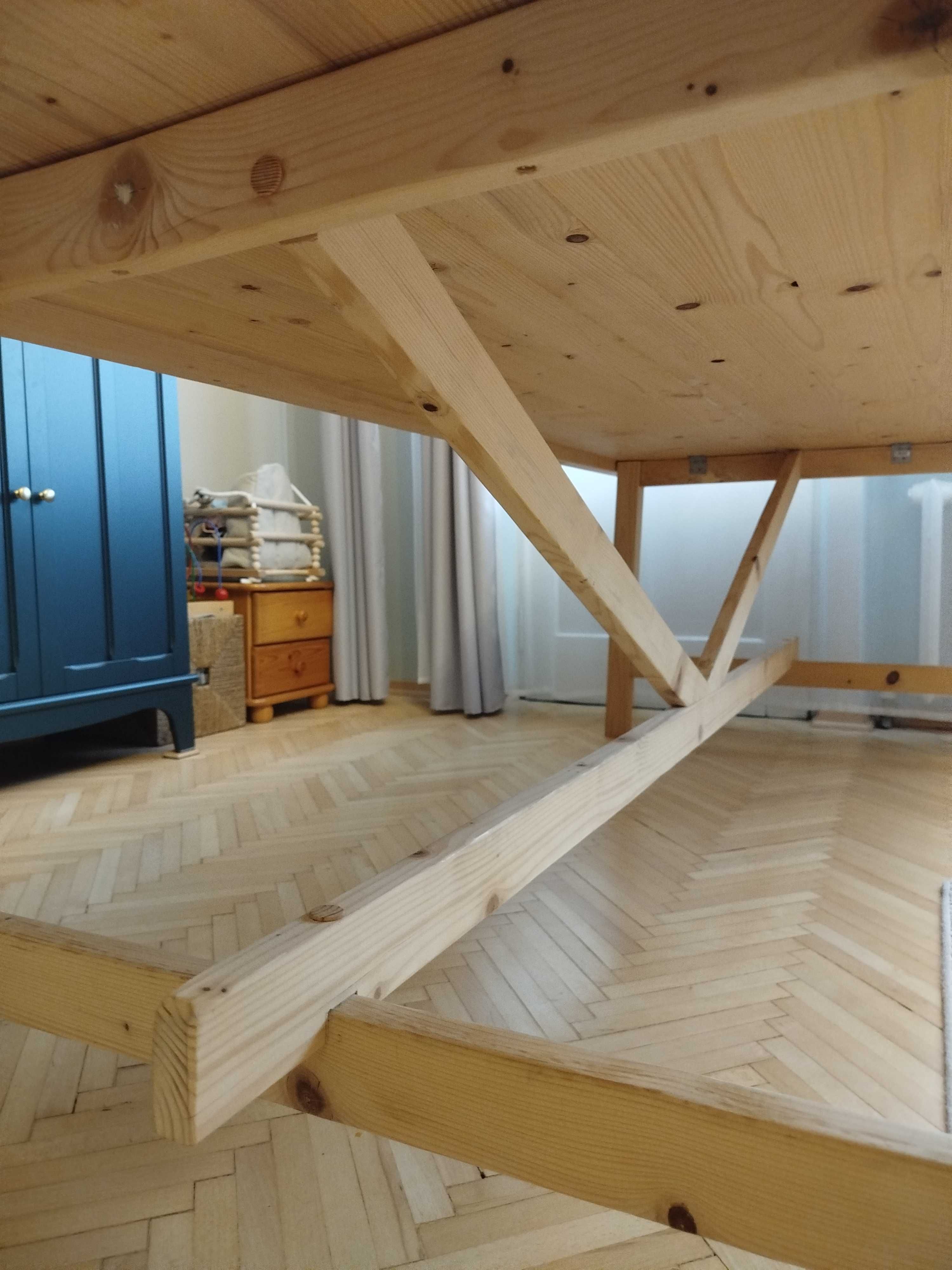 Stół IKEA Möckelby DREWNIANY ręcznie robiony
