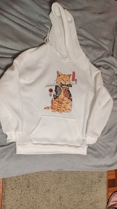 Худі толстовка кофта з капюшоном пайта з котиком