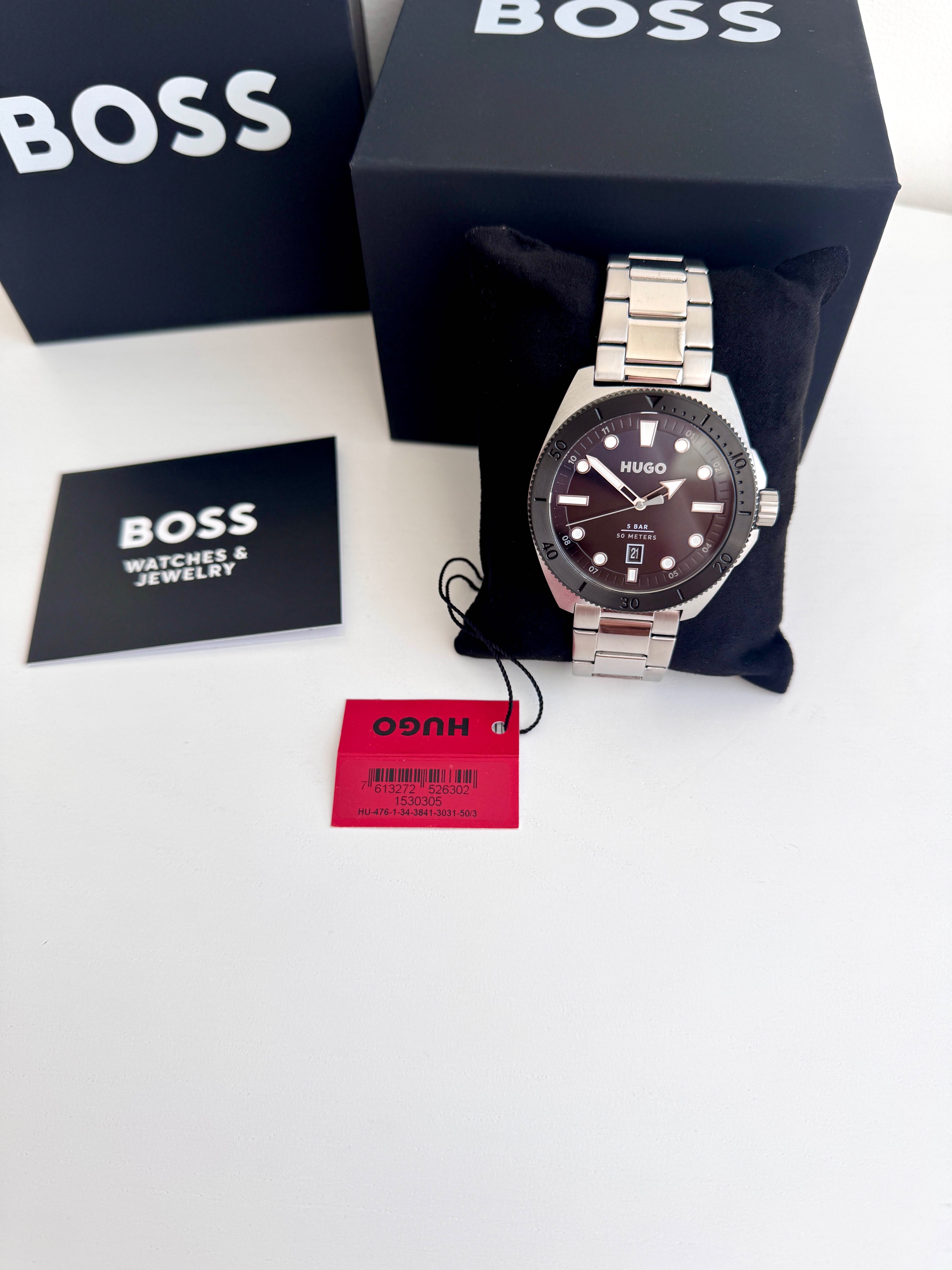 Hugo Boss Visit Watch 1530305 Чоловічий годинник мужские часы босс