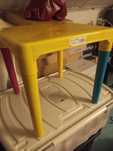 Mesa infantil desmontável