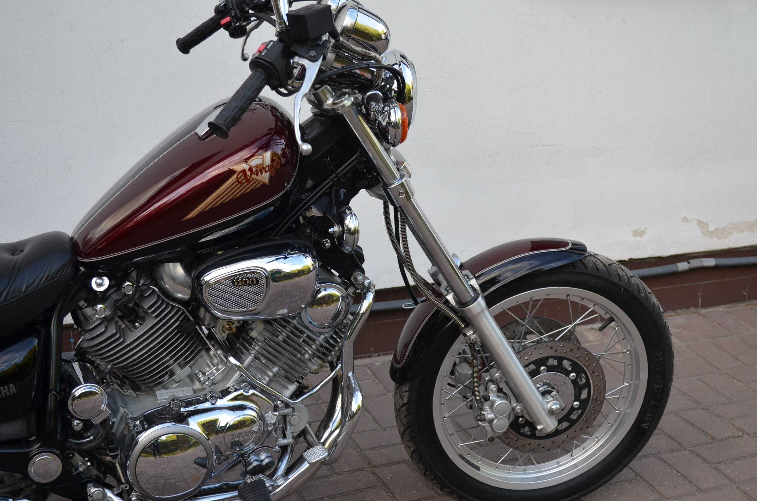 Yamaha Virago XV 1100 stan kolekcjonerski, zrejestrowany