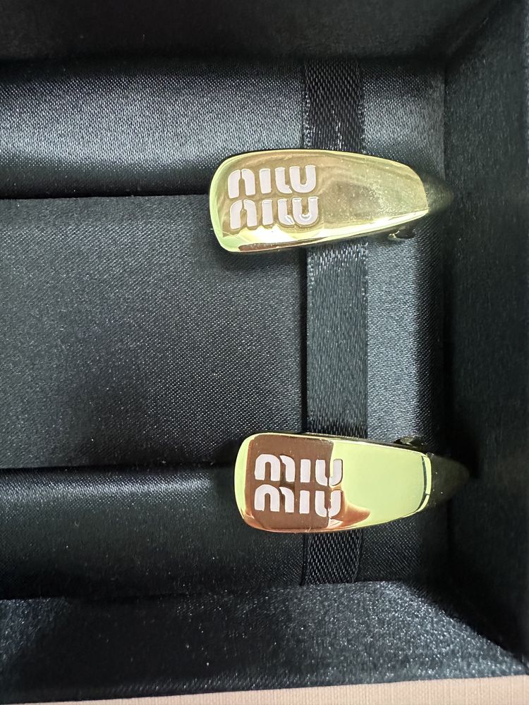 Miu miu заколки ориг